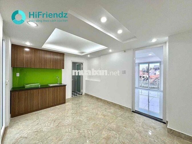 CHO THUÊ CĂN HÔ 1PN - TÁCH BẾP BANCOL MỚI 100% - DT SIÊU RỘNG.