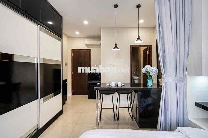 Cho thuê căn hộ quận 1 Tôn Thất Tùng full nội thất cửa sổ thoáng mát