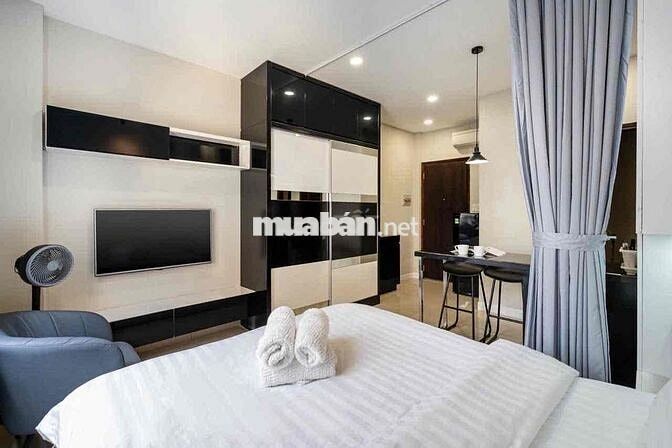 Cho thuê căn hộ quận 1 Tôn Thất Tùng full nội thất cửa sổ thoáng mát