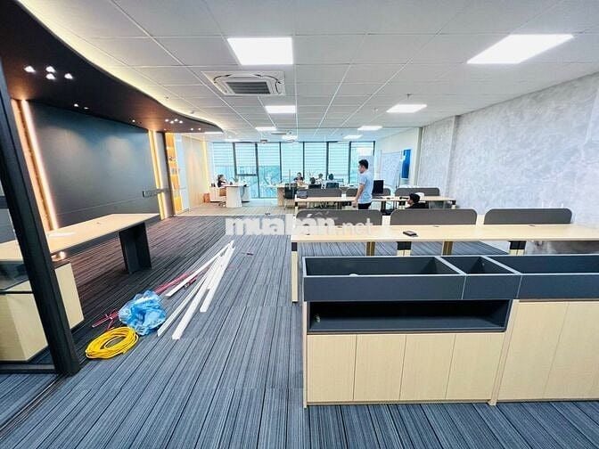 Cho thuê sàn văn phòng 100m2 giá 15tr/tháng mặt phố Tô Hiệu - Cầu Giấy