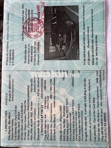 Mazda CX 8 2022 Premium AWD - 6 ghế - 73000 km