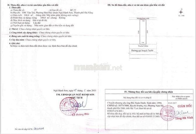 Bán cặp đất biển đường Võ Văn Đông