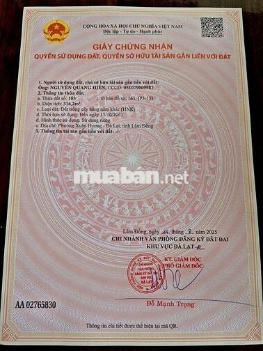 Bán Đất Vị Trí Đắc Địa Tại Đường Nguyễn Trung Trực, Phường 3 (cũ)