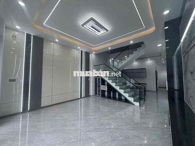 BÁN NHÀ 1 TRÊT 1 LẦU MỚI XÂY - NỘI THẤT CAO CẤP