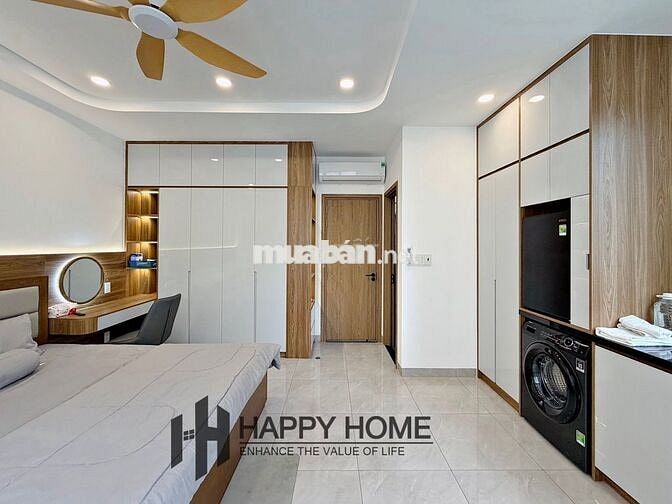 Phòng 35m2 Gần Q1, Q3 Cửa sổ - Máy giặt riêng Full NT Nguyễn Công Hoan
