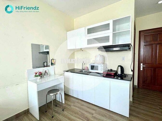 STUDIO BAN CÔNG TONE TRẮNG FULL NỘI THẤT CỰC SẠCH SẼ KẾ AEON BÌNH TÂN