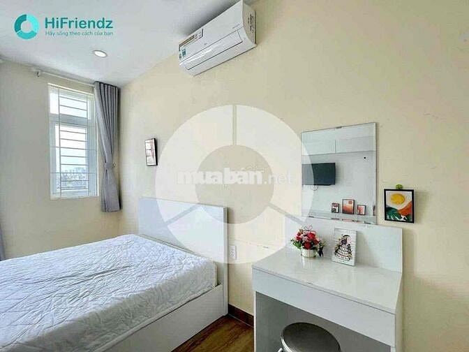 STUDIO BAN CÔNG TONE TRẮNG FULL NỘI THẤT CỰC SẠCH SẼ KẾ AEON BÌNH TÂN