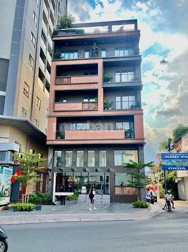 Góc 2MT Nguyễn Văn Đậu, 348m2 (12x32); Hầm 8 Tầng; HĐT 330Tr - 80 Tỷ
