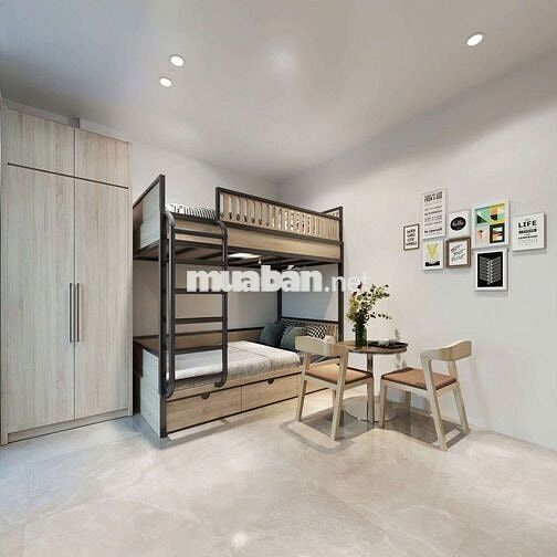 Bóc tem CCMN 30m2 giường tầng. Full đồ rộng thoáng tại Định Công Hạ