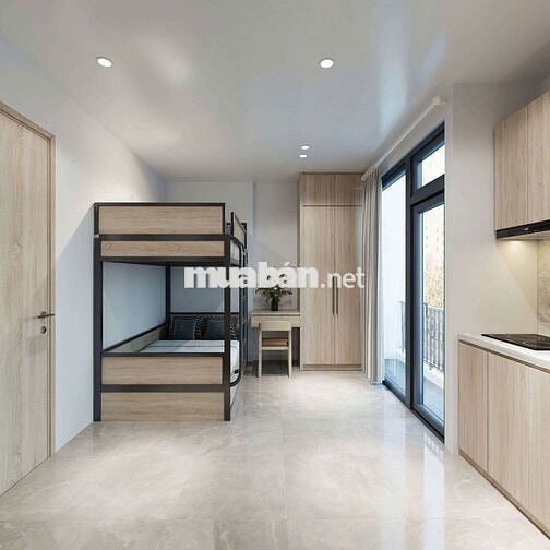 Bóc tem CCMN 30m2 giường tầng. Full đồ rộng thoáng tại Định Công Hạ