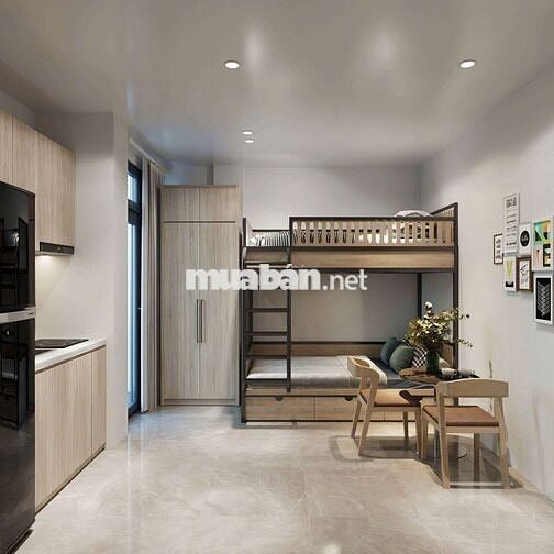 Bóc tem CCMN 30m2 giường tầng. Full đồ rộng thoáng tại Định Công Hạ