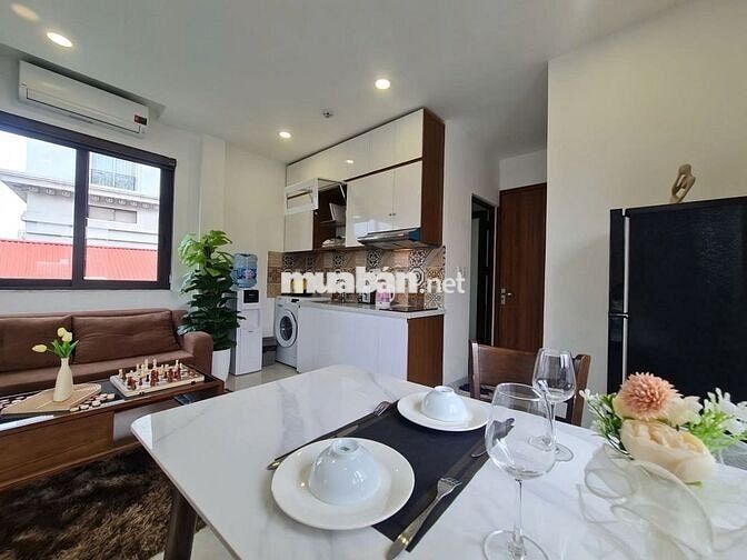 CHO THUÊ CĂN HỘ 1N1K FULL NỘI THẤT SIÊU THOÁNG NGAY LOTTE LIỄU GIAI