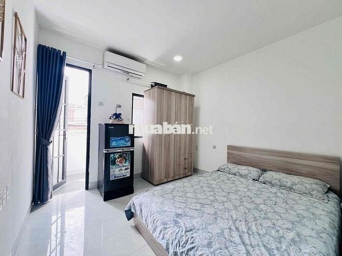 CĂN HỘ STUDIO BAN CÔNG FULL NỘI THẤT NGAY TRUNG TÂM QUẬN 10