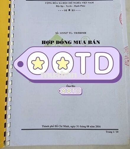 Bán chung cư phường Tân Quý quận Tân Phú