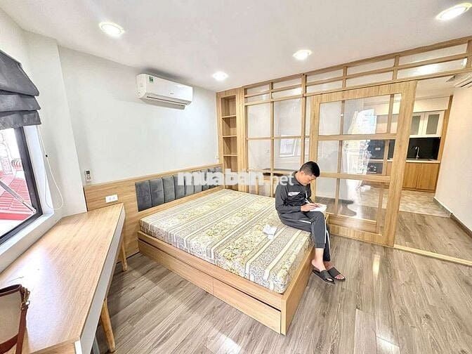 Bóc tem CCMN 30-40m2 Full đồ xịn. Ban công rộng tại Kim Mã ngay Lotte