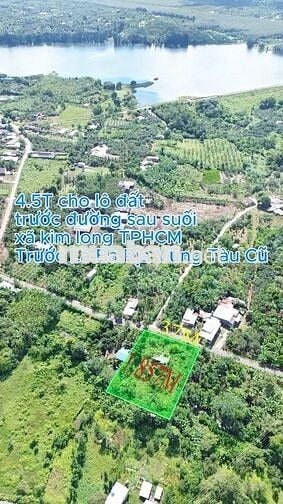 Đất View Hồ  Mặt Tiền Đường + Suối  Có Thổ Cư Giá Hiếm Trên Thị Trường