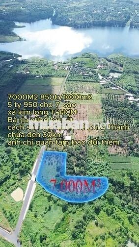 Đất View Hồ  Mặt Tiền Đường + Suối  Có Thổ Cư Giá Hiếm Trên Thị Trường