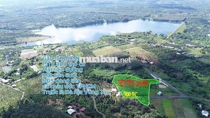 Đất View Hồ  Mặt Tiền Đường + Suối  Có Thổ Cư Giá Hiếm Trên Thị Trường