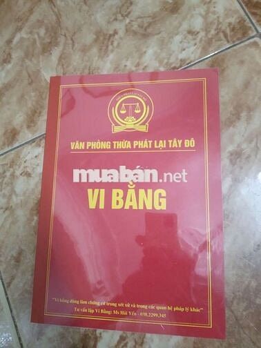 Bán gấp nhà 2 tầng không sổ nguồn gốc trước năm 95