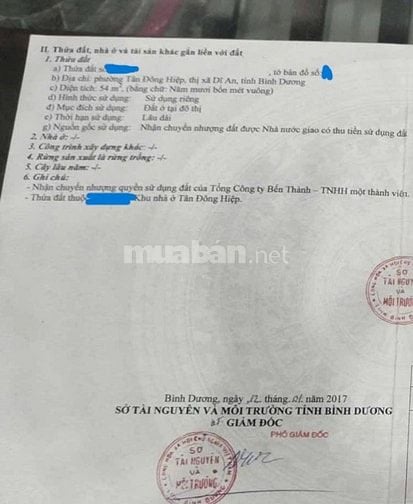 BÁN GẤP NHÀ RẺ DƯỚI 2 TỶ - 54m2 - 1T1L - DĨ AN- ĐẦU TƯ CHO THUÊ