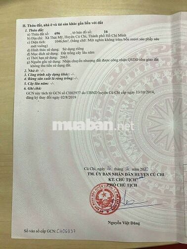 Bán đất mặt tiền Tam Tân, đối diện sân gofl West Lake,2.35 tỷ