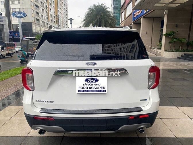 Ford Explorer 2022 màu trắng, 24.300 KM