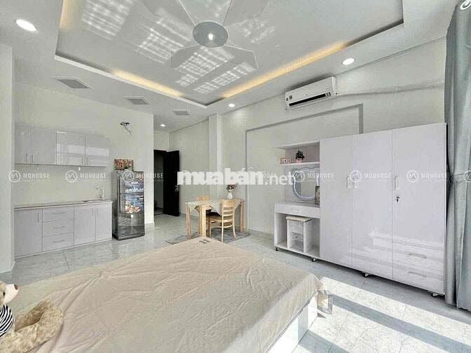 STUDIO BAN CÔNG - FULL NỘI THẤT - MÁY GIẶT RIÊNG NGAY ÂU CƠ TÂN PHÚ