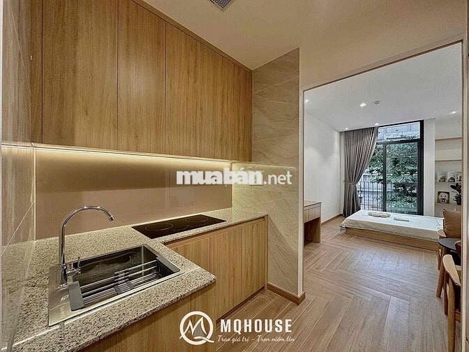 Cho thuê căn hộ quận 4 Khánh Hội full nội thất ban công thoáng mát