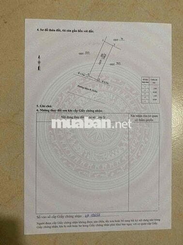 Cần tiền bán gấp đất đường nhựa 10m, mặt tiên, sat ngã tư thương tín