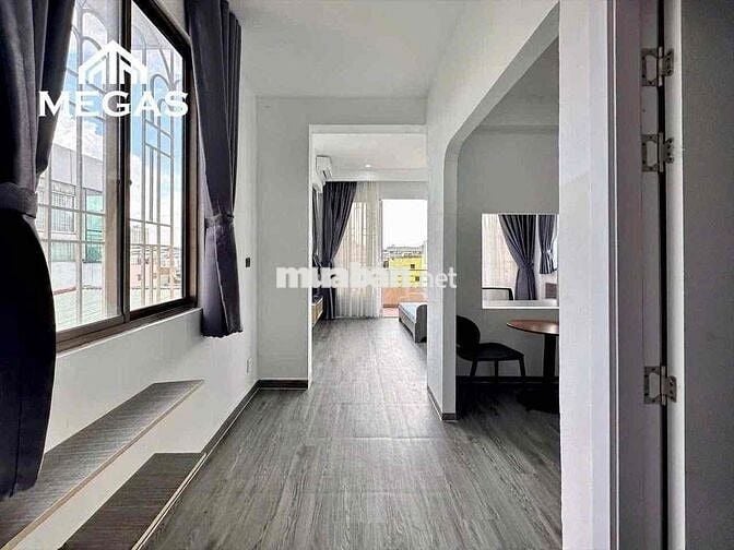 CHO THUÊ CHDV MỚI 100% 1PN BAN CÔNG MÁY GIẶT RIÊNG MT NGUYỄN VĂN CỪ