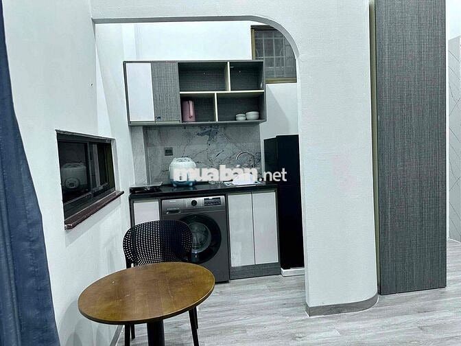 CHO THUÊ CHDV MỚI 100% 1PN BAN CÔNG MÁY GIẶT RIÊNG MT NGUYỄN VĂN CỪ