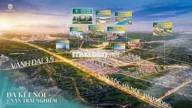 Bán căn hộ hạng sang 2P 65m2 tại Vinhome Ocean Park