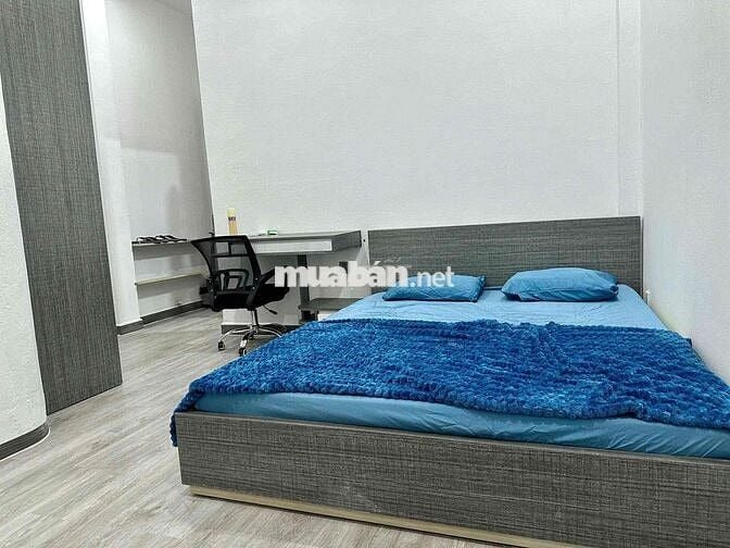 CHO THUÊ CHDV MỚI 100% 1PN BAN CÔNG MÁY GIẶT RIÊNG MT NGUYỄN VĂN CỪ