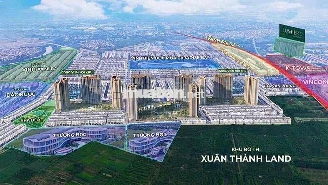 Bán căn hộ hạng sang 2P 65m2 tại Vinhome Ocean Park
