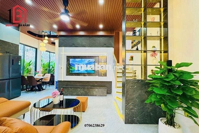 🔴🆘 Nhà quận Thanh Khê 🆘 mới đẹp ô tô để trong nhà full nội thất