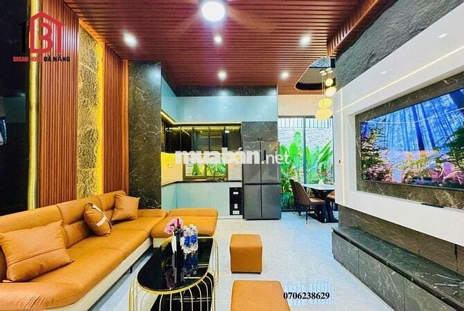 🔴🆘 Nhà quận Thanh Khê 🆘 mới đẹp ô tô để trong nhà full nội thất