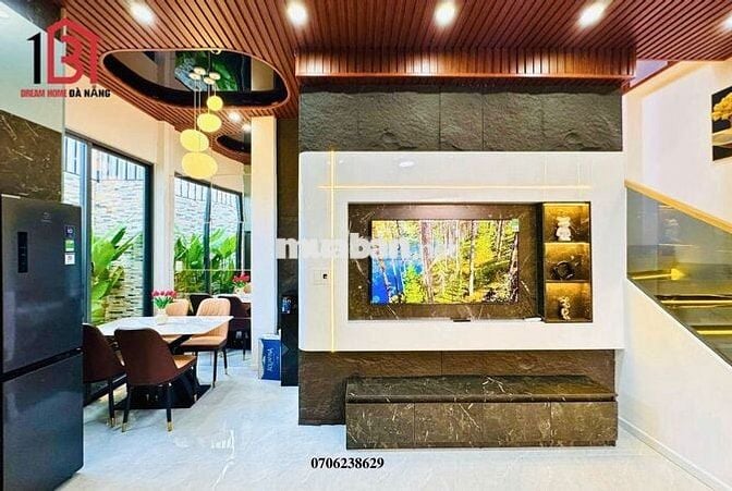 🔴🆘 Nhà quận Thanh Khê 🆘 mới đẹp ô tô để trong nhà full nội thất