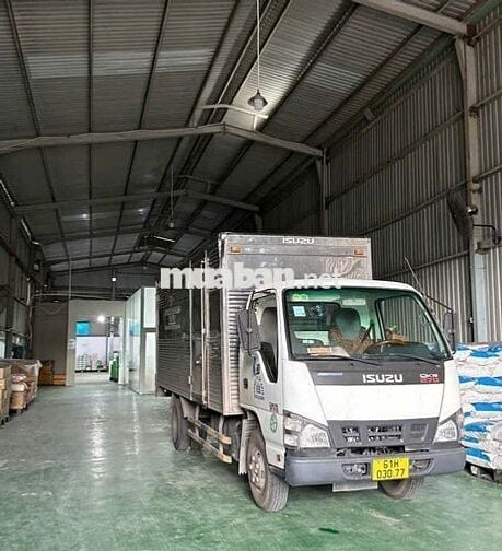Kho Đào Trí cần cho thuê với giá rẻ diện tích 300m2 có pccc