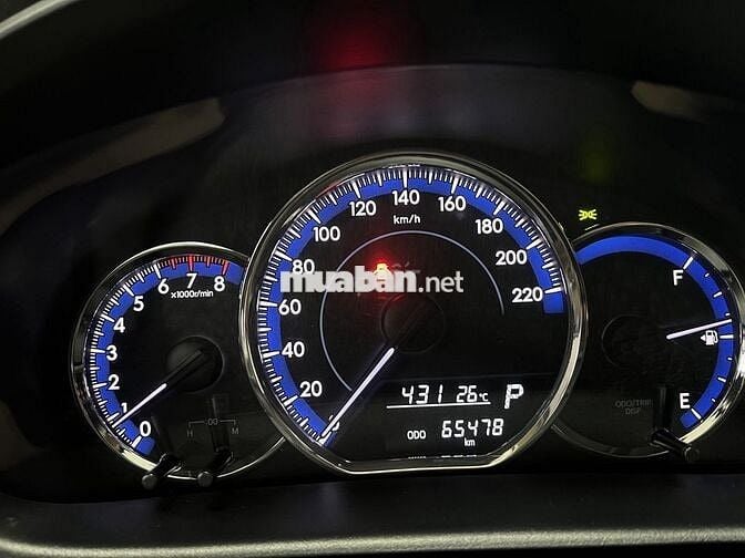 Toyota Vios 2018 1.5G CVT - 65000 km