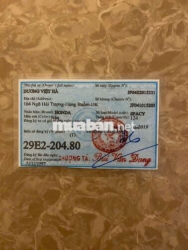 Xe máy Spacy 125 Nhật