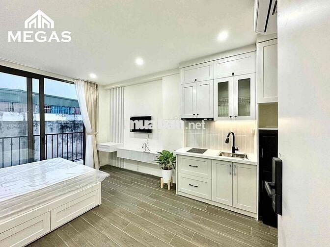 CHO THUÊ CHDV STUDIO BAN CÔNG FULL NỘI THẤT NGAY ĐÊ LA THÀNH