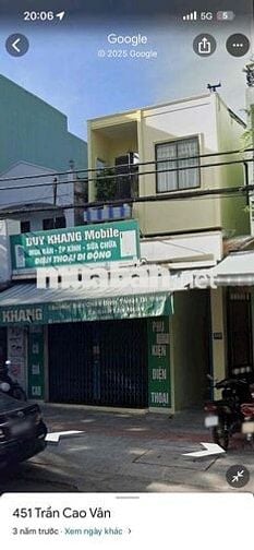 Có nhu cầu đổi chỗ ở cần bán nhà mặt tiền Trần cao vân