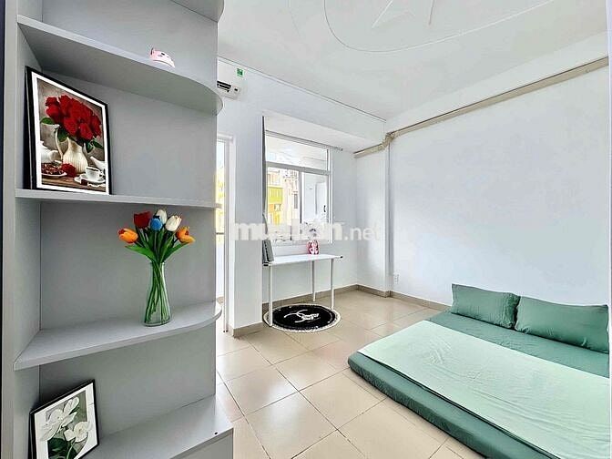 🌿 CĂN STUDIO MỚI KHAI TRƯƠNG – BAN CÔNG CỬA SỔ LỚN – FULL NỘI THẤT 🌿