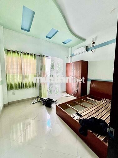 Cho Thuê Nhà  DT 120m2 1Trệt 1Lầu 2Pn 3Wc Hẻm Ôtô Gàn Chợ Vườn Lài