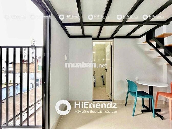 DUPLEX FULL NỘI THẤT - BAN CÔNG THOÁNG - GÁC CAO ĐỨNG ĐƯỢC GẦN POUYUNE