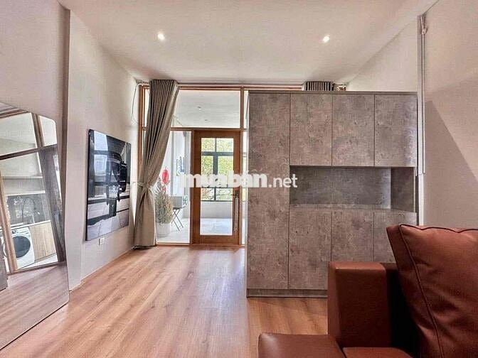 CĂN HỘ 1PN TÁCH BẾP CỬA SỔ LỚN FULL NỘI THẤT Ở CHU VĂN AN GẦN Q1