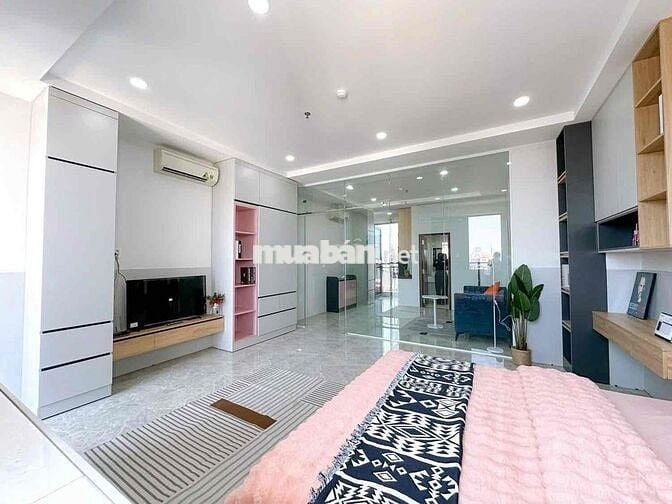 CĂN HỘ 1 PHÒNG NGỦ BAN CÔNG RỘNG 50m2 MÁY GIẶT RIÊNG Ở UNG VĂN KHIÊM