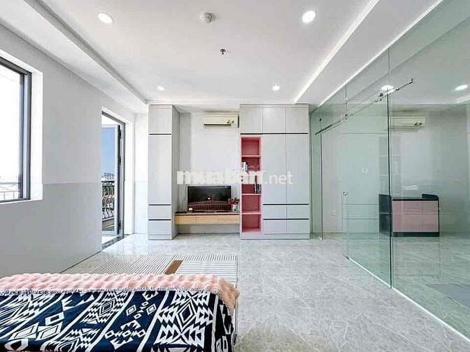 CĂN HỘ 1 PHÒNG NGỦ BAN CÔNG RỘNG 50m2 MÁY GIẶT RIÊNG Ở UNG VĂN KHIÊM