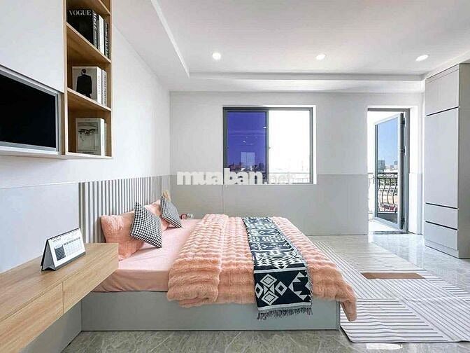 CĂN HỘ 1 PHÒNG NGỦ BAN CÔNG RỘNG 50m2 MÁY GIẶT RIÊNG Ở UNG VĂN KHIÊM