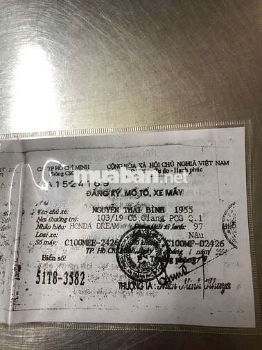 🏍️ BÁN HONDA DREAM CŨ – ĐẸP NHƯ MỚI 🏍️